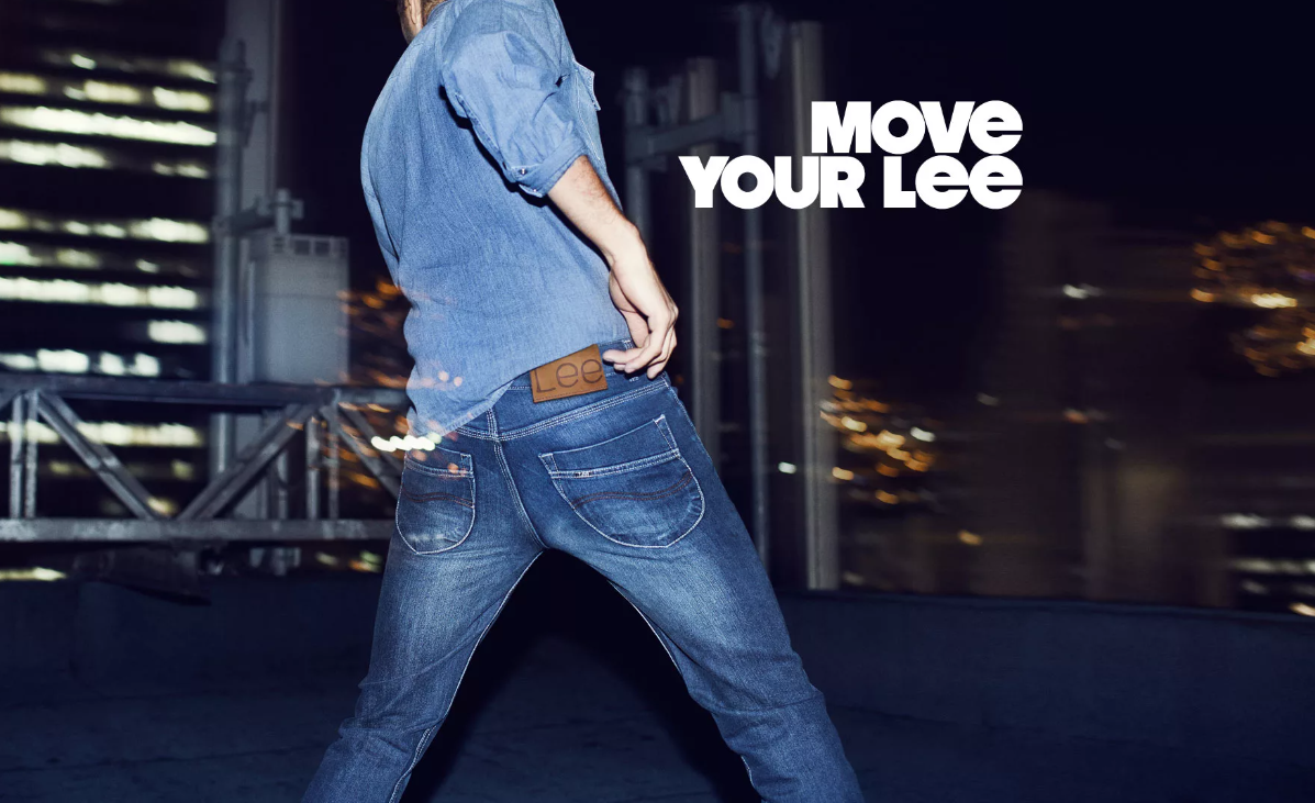 Lee: интересный выбор джинсов. 